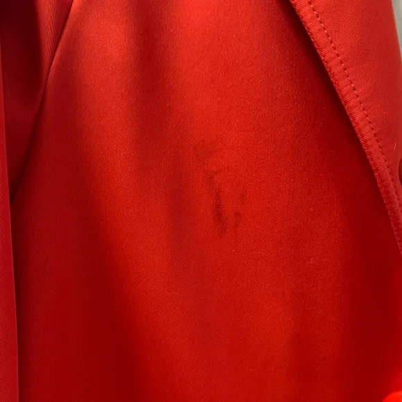 Kate Spade Vibrant Red Trench Coat - Picture 4 of 4